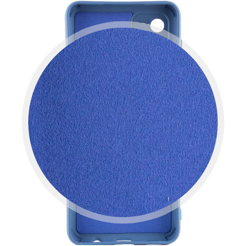 Фото Чохол Silicone Cover Lakshmi Full Camera (AA) на Xiaomi Redmi A1 / A2 (Синій / Navy Blue) на vchehle.ua