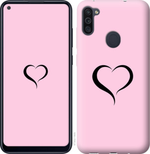 

Чехол Сердце 1 для Samsung Galaxy M11 M115F 919094