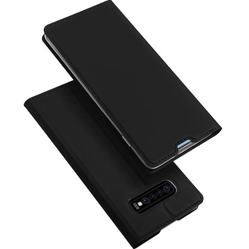 

Чехол-книжка Dux Ducis с карманом для визиток для Samsung Galaxy S10+ (Черный) 686272