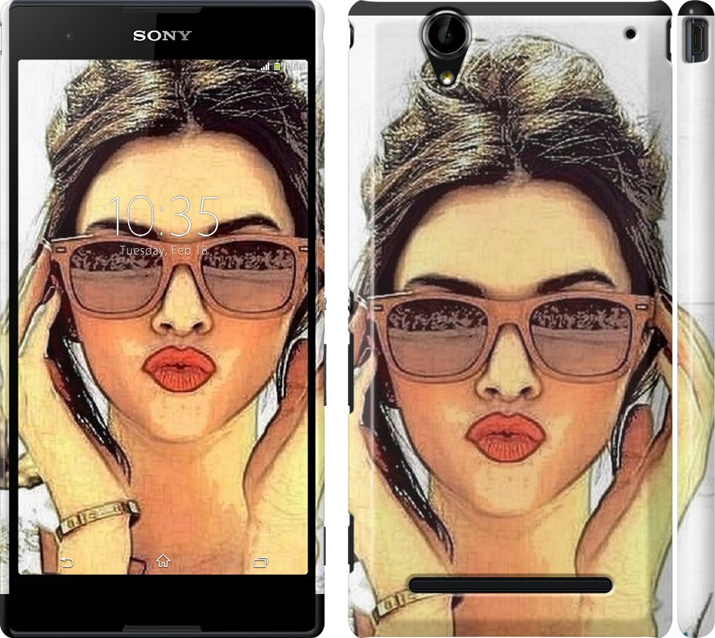

Чохол Дiвчина_арт на Sony Xperia T2 Ultra Dual D5322 111181