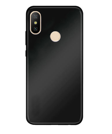 

TPU+Glass чохол Gradient series на Xiaomi Mi 8 SE (Чорний) 679935