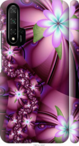 Чехол Цветочная мозаика для Huawei Honor 20