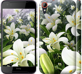 

Чохол Білі лілії на HTC Desire 830 389010