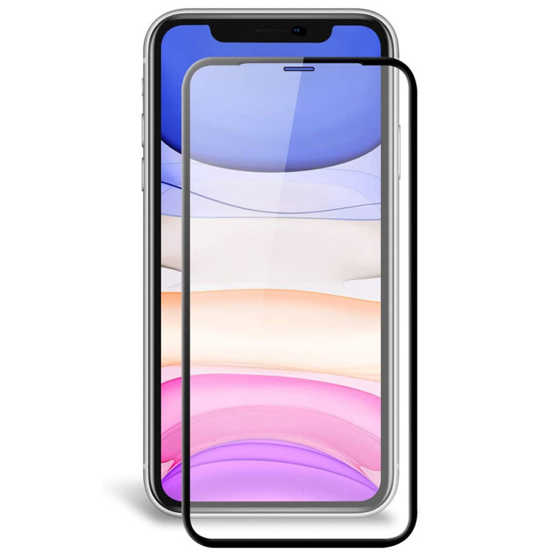 Захисне скло 2.5D CP + (full glue) на Apple iPhone XR / 11