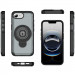 Фото TPU+Textured PC Magnet для Apple iPhone 16e (6.1") (Grey) в магазине vchehle.ua