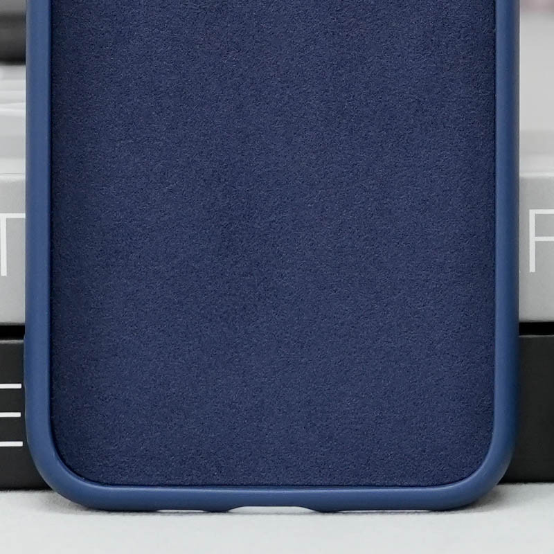 Фото Чохол TPU+Glass Sapphire Midnight with Magnetic Safe на Apple iPhone 15 (6.1") (Синій / Deep navy) в маназині vchehle.ua