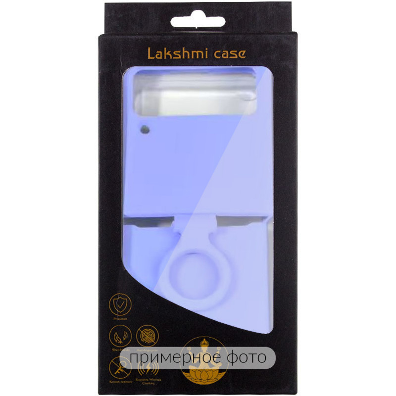 Фото Чехол Foldables Silicone Cover Lakshmi (AAA) для Samsung Galaxy Z Flip4 (Сиреневый / Dasheen) в магазине vchehle.ua