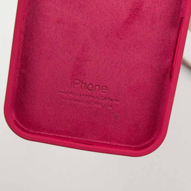 Замовити Чохол Silicone Case Full Protective (AA) на Apple iPhone 14 Pro Max (6.7") (Червоний / Rose Red) на vchehle.ua