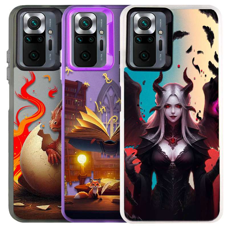 TPU+PC чохол TakiTaki Fantasy magic glow на Xiaomi Redmi Note 10 / Note 10s