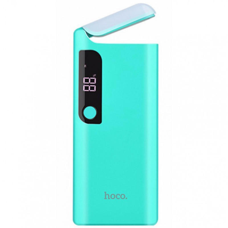 Портативное зарядное устройство Power Bank Hoco B27 15000 mAh (Бирюзовый)