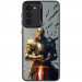 TPU+PC чехол TakiTaki Fantasy magic glow для Samsung Galaxy S23+ (Knight - Black)