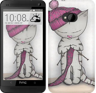 

Чохол Кішка рукодільниця на HTC One M7 584160