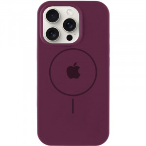 Чохол Silicone Case Full Protective (AA) with Magnetic Safe на Apple iPhone 13 Pro (6.1")