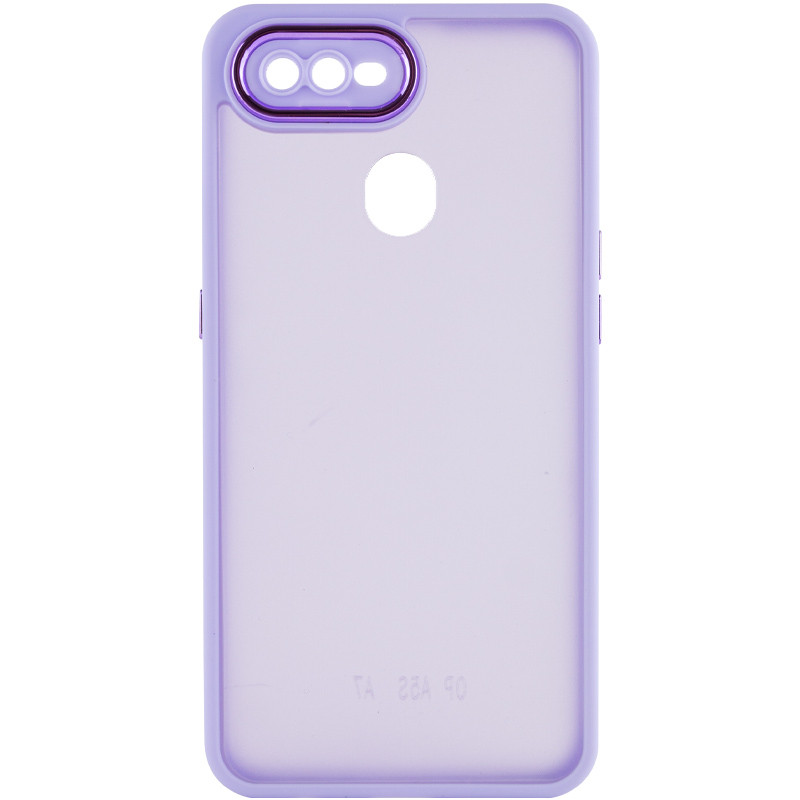 Фото TPU+PC чохол Accent на Oppo A5s / Oppo A12 (White / Purple) на vchehle.ua