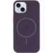 Фото Чохол Silicone Case Full Protective (AA) with Magnetic Safe на Apple iPhone 15 Plus (6.7") (Фіолетовий / Elderberry) на vchehle.ua