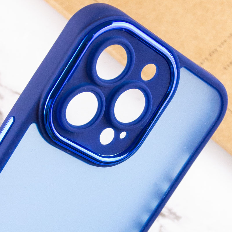 Фото TPU+PC чехол Accent для Apple iPhone 14 Pro Max (6.7") (Blue) в магазине vchehle.ua