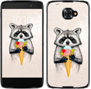 

Чохол Єнотик з морозивом на Alcatel idol 4s 801544