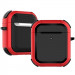 Футляр протиударний Black Ed. для навушників Airpods 1/2 (Red)