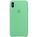 Чохол Silicone case (AAA) на Apple iPhone XS Max (6.5") (Зелений / Spearmint)