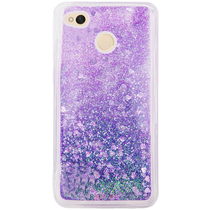 

TPU чохол Liquid hearts на Xiaomi Redmi 4X (Фіолетовий) 592687