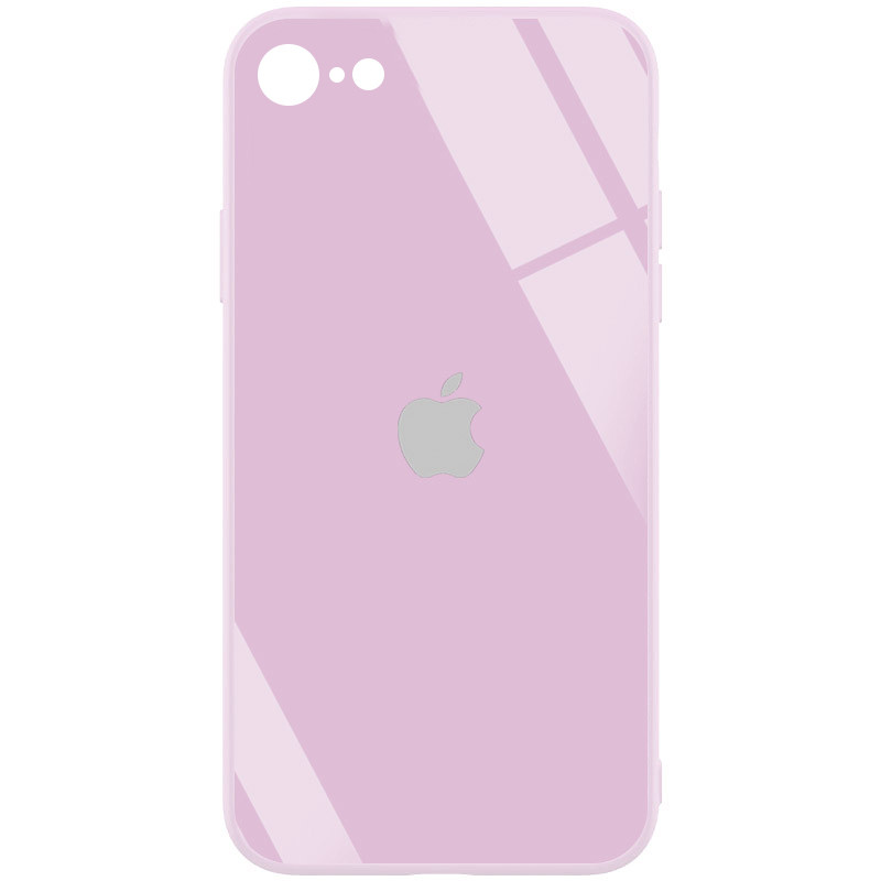 Уцінка TPU+Glass чохол Epik GLOSSY Logo Full camera (opp) на Apple iPhone 7 / 8 / SE (2020) (4.7")
