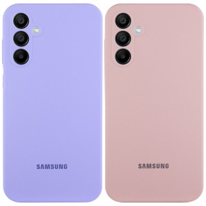 Чехол Silicone Cover Lakshmi Full Camera (AAA) with Logo для Samsung Galaxy A35