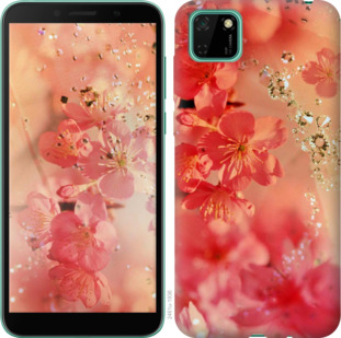 

Чехол Розовые цветы для Huawei Y5p 936528