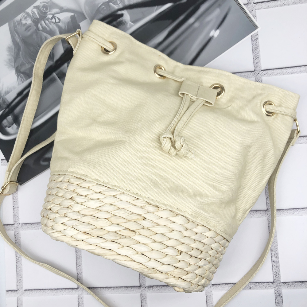 Сумка на магнитном замке Textile and  Weaving (beige)
