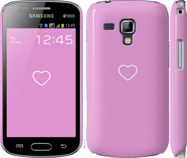 

Чохол Серце 2 на Samsung Galaxy S Duos s7562 912127