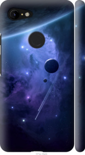 

Чохол Планети в синьому космосі на Google Pixel 3 XL 1577112
