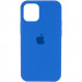 Чехол Silicone Case Full Protective (AA) для Apple iPhone 13 Pro Max (6.7") (Синий / Royal blue)