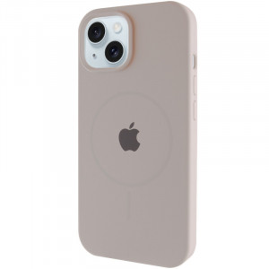 Чохол Silicone Case Full Protective (AA) with Magnetic Safe на Apple iPhone 13 (6.1")