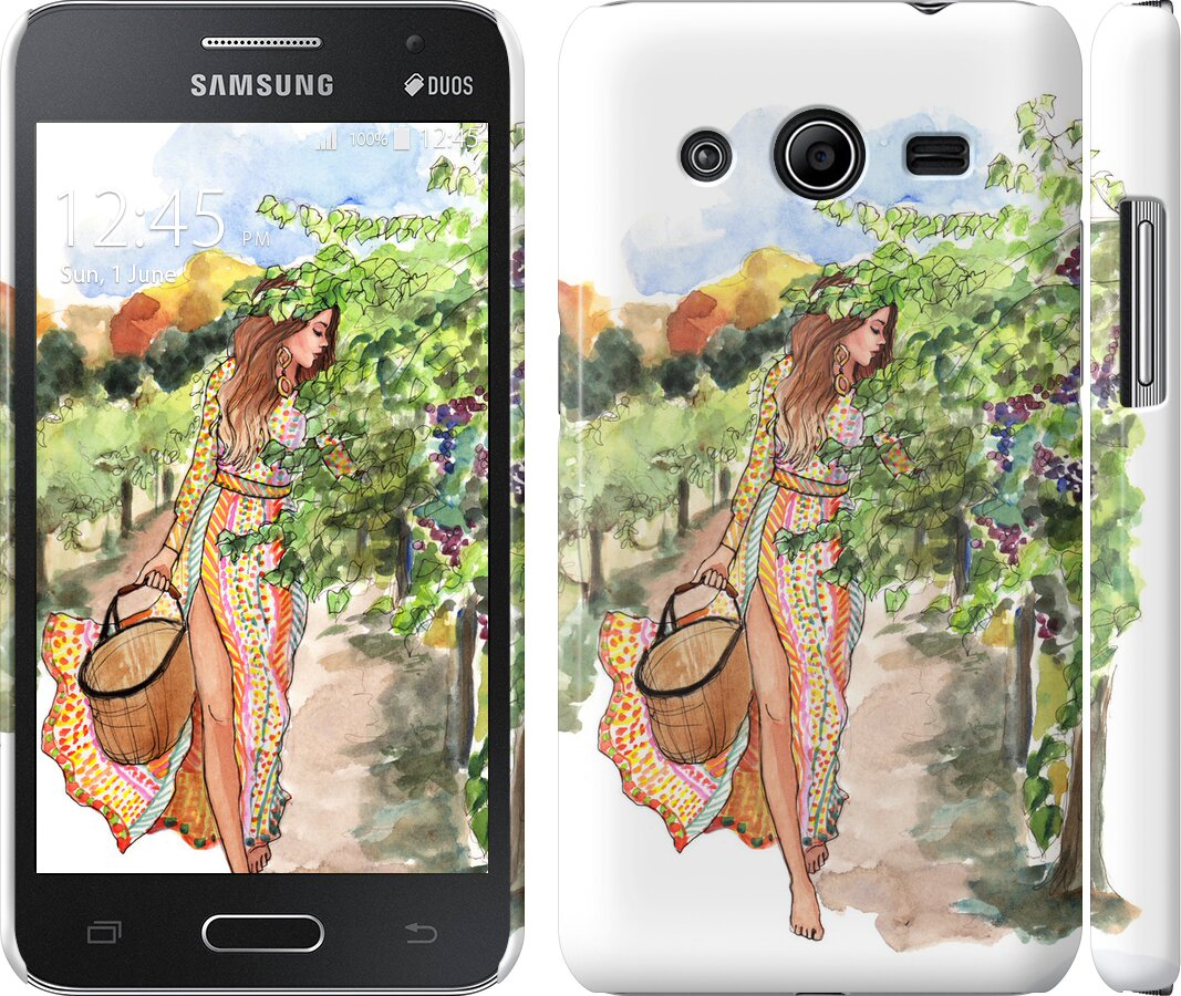 

Чехол Девушка Лето для Samsung Galaxy Core 2 G355 102874