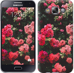 

Чехол Куст с розами для Samsung Galaxy E5 E500H 639117