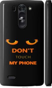 Чехол Don't touch the phone для LG G3s D724