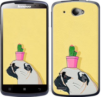 

Чехол Мопс с кактусом для Lenovo S920 795525