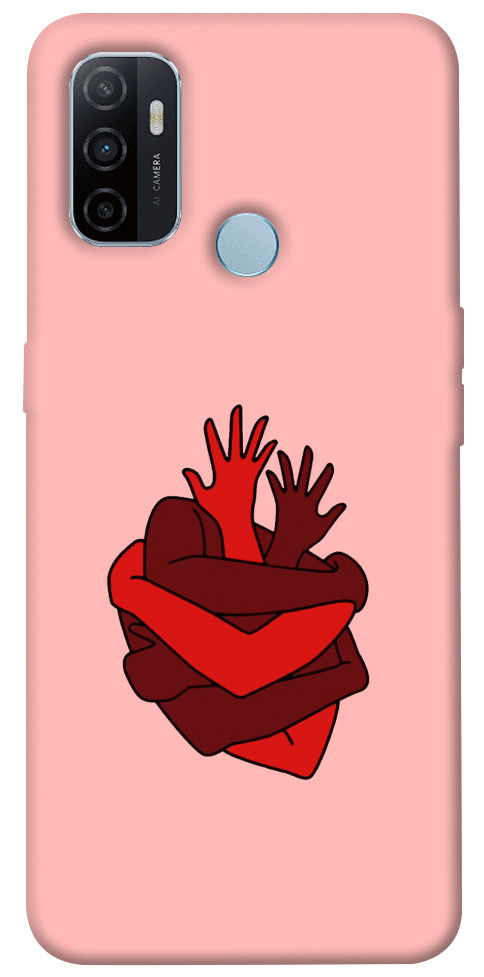

Чехол Сердце из рук для Oppo A53 1107862