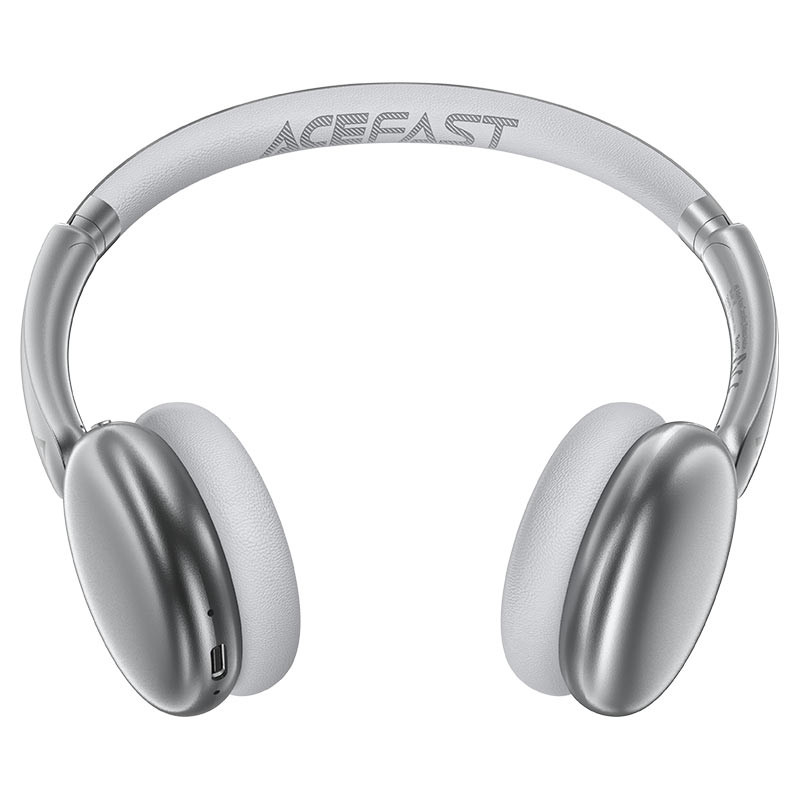 Купить Накладные беспроводные наушники Acefast H8 ANC (Silver) на vchehle.ua