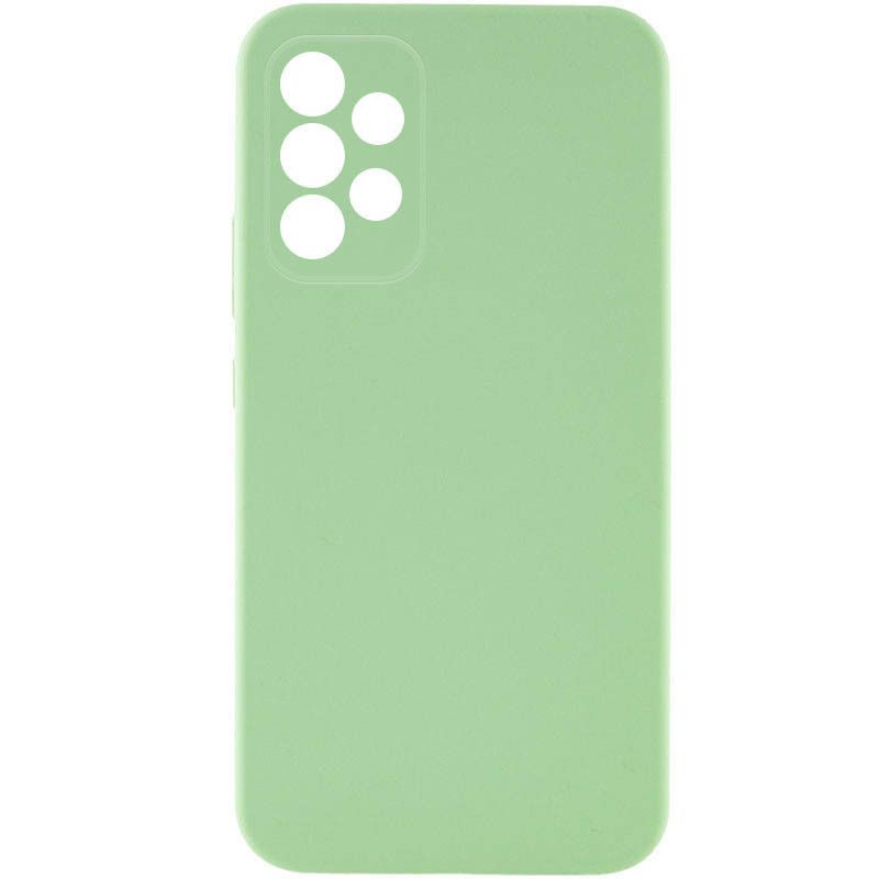 Чохол Silicone Cover Lakshmi Full Camera (AAA) на Samsung Galaxy A52 4G / A52 5G / A52s (М'ятний / Mint)