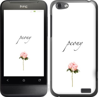

Чохол Півонія на HTC One V t320e 754368
