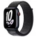 Ремешок Nylon для Apple Watch 42/44/45/46/49mm (Black / Summit White)