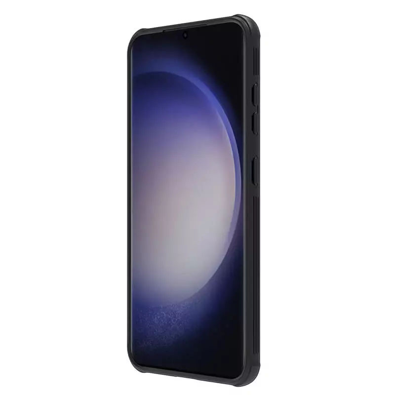 Купить Карбоновая накладка Nillkin CamShield Pro для Samsung Galaxy S24 FE (Black) на vchehle.ua