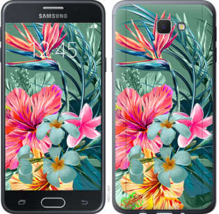 

Чехол Тропические цветы v1 для Samsung Galaxy J5 Prime 844869