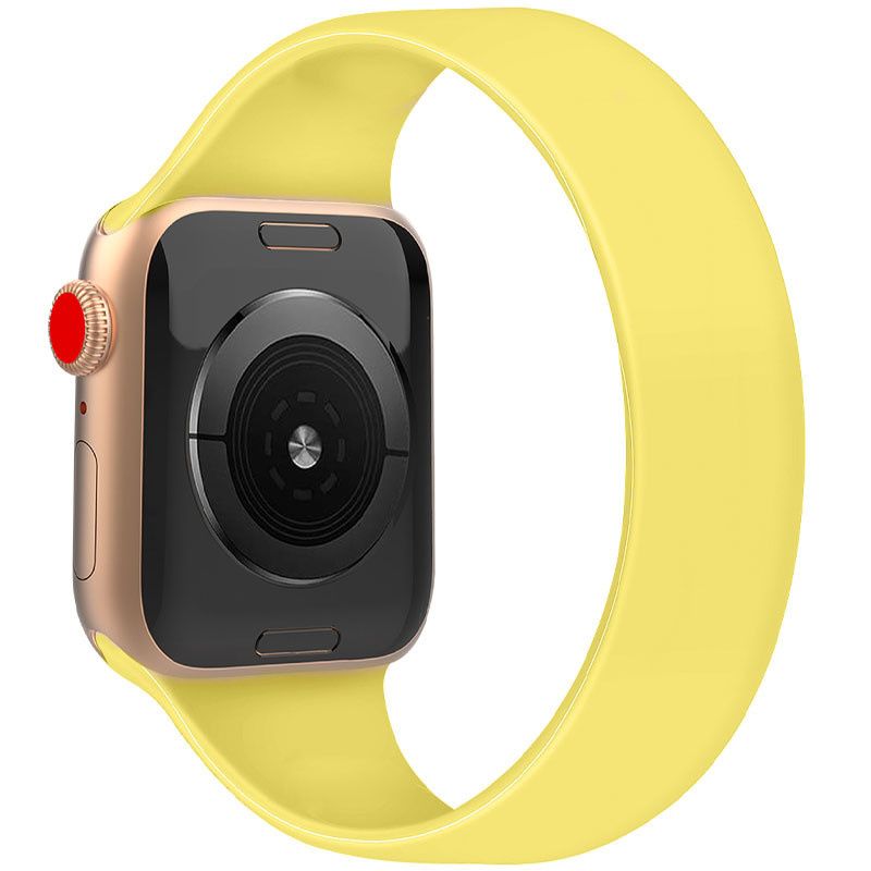 Ремешок Solo Loop для Apple Watch 38/40/41/42mm(ser.10) 177mm (9) (Желтый / Ginger)