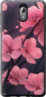 Чехол Пурпурная сакура для Nokia 3.1