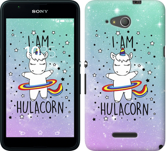 

Чехол I'm hulacorn для Sony Xperia E4g 624672