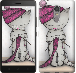 

Чехол Кошка рукодельница для Lenovo K6 Note 640058