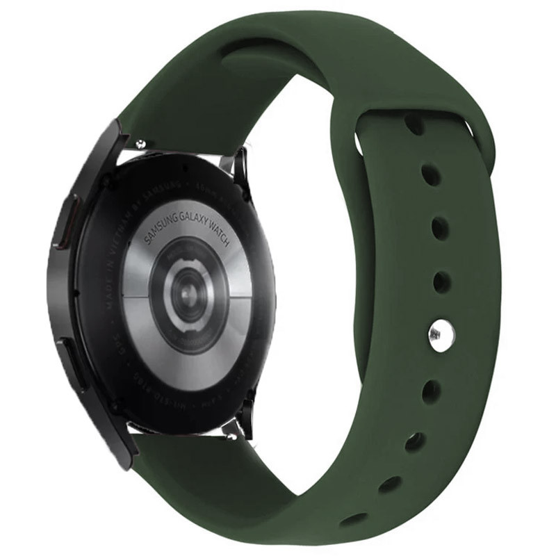 Силіконовий ремінець Sport для Smart Watch 20mm (Зелений / Cyprus Green)