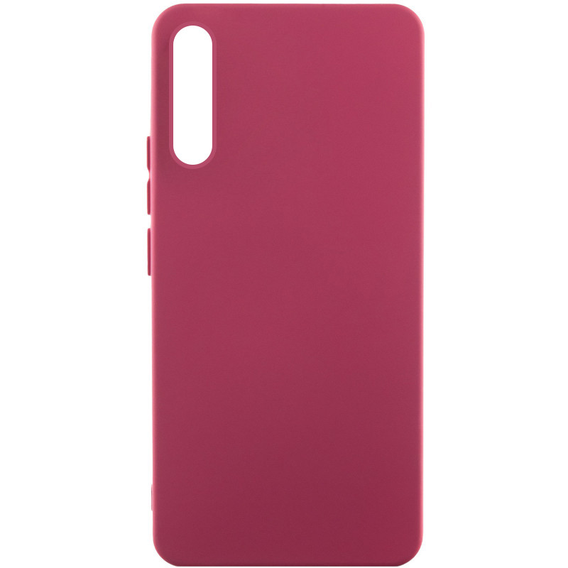 Чохол Silicone Cover Lakshmi (AA) на Samsung Galaxy A50 (A505F) / A50s / A30s (Бордовий / Marsala)