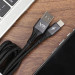 Фото Дата кабель Veron NC09 Nylon USB to Type-C 3A (0.25m) (Black) на vchehle.ua